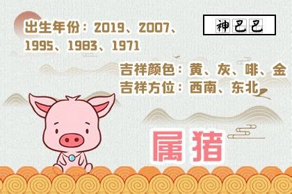 95年属|95年什么属相？详解95年属猪的性格特点和运势